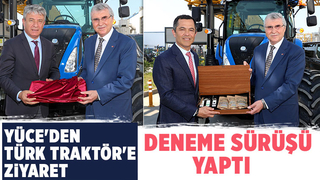 Ekrem Yüce'den Türk Traktör'e ziyaret