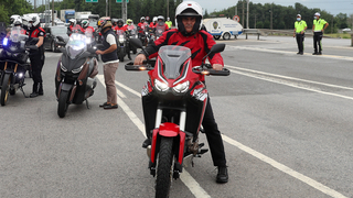 Ekrem Yüce Saygı Sürüşü'ne katıldı