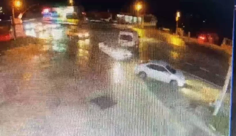 El frenini çekmeyi unutunca olanlar oldu