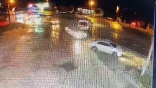 El frenini çekmeyi unutunca olanlar oldu