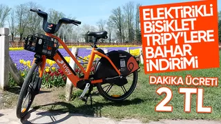Elektirikli bisiklet Tripy’lere bahar indirimi