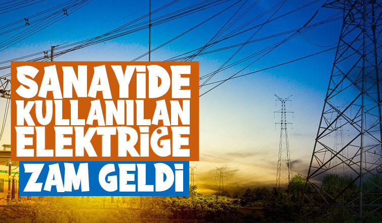 Elektriğe zam
