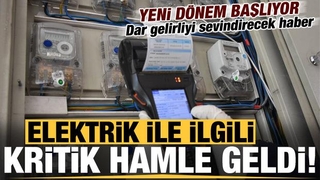 Elektrikte yeni dönem! Dar gelirlilere düşük fatura