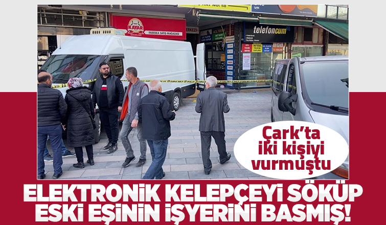 Elektronik kelepçesini çözüp 2 kişiyi vurdu