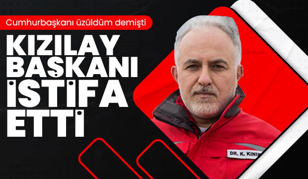 Eleştirilerin odağı olan Kızılay Başkanı istifa etti