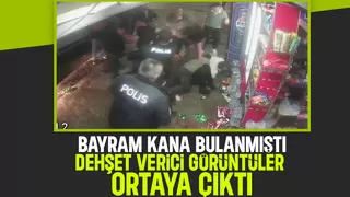 Ellerine ne geçtiyse fırlattılar, dakikalarca darbettiler