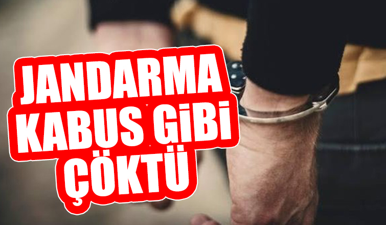 Emek hırsızı jandarmadan kaçamadı