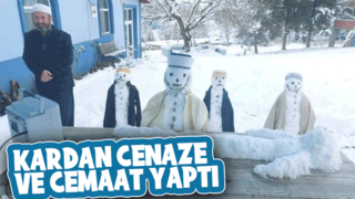  Emekli imam kardan cenaze ve cemaat yaptı