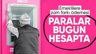 Emekli maaş farkları bugün hesaplara yatıyor