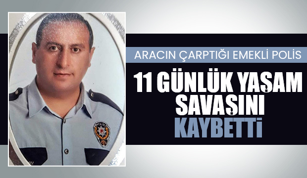 Emekli polisten acı haber