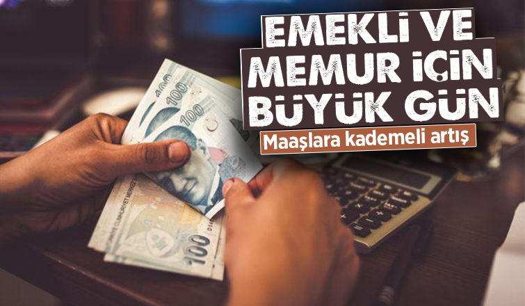 Emekli ve memur için büyük gün Pazartesi