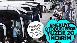 Emeklilere şehirler arası otobüslerde indirim kararı Resmi Gazete'de yayınlandı