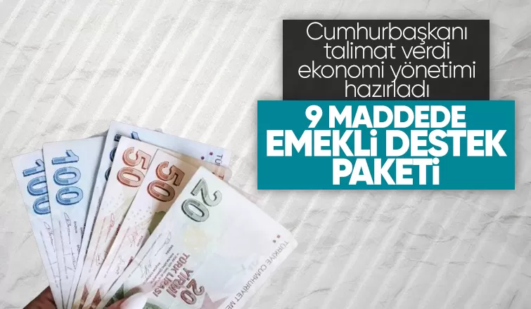 Emeklilere yeni destekler geliyor: 9 maddede destek programı