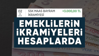 Emeklilerin Ramazan Bayramı ikramiyeleri ödenmeye başlandı