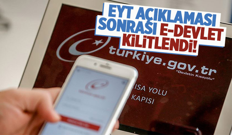 Emeklilik başvurusu e-devlet’i kilitledi