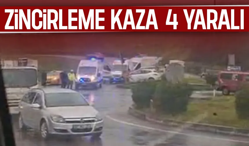 Emirdağ'da kaza; 4 yaralı