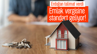 Emlak vergisine standart geliyor