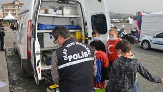  Emniyet Müdürlüğü standı büyük ilgi gördü