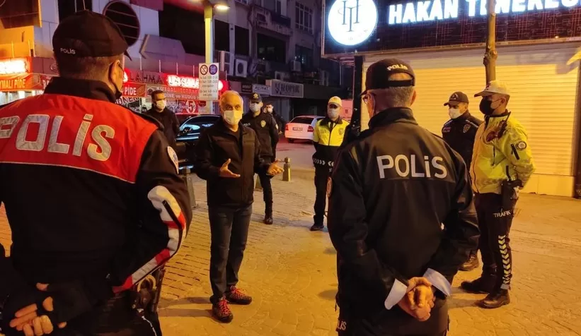 Emniyet Müdürü kontrol noktalarını denetledi