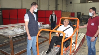 Emniyet Müdürü simülatörü inceledi