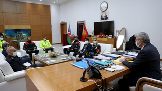 Emniyet Müdürü ve personelini konuk etti