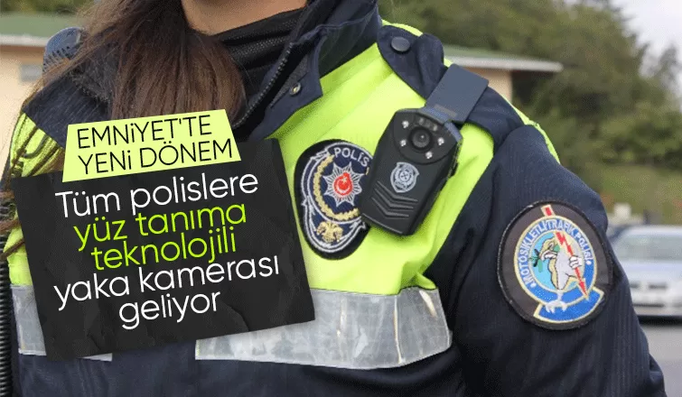 Emniyet'te yeni dönem! Polislere yaka kamerası takılacak