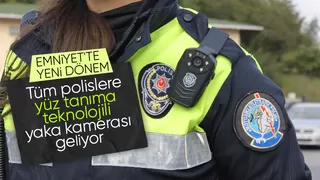 Emniyet'te yeni dönem! Polislere yaka kamerası takılacak