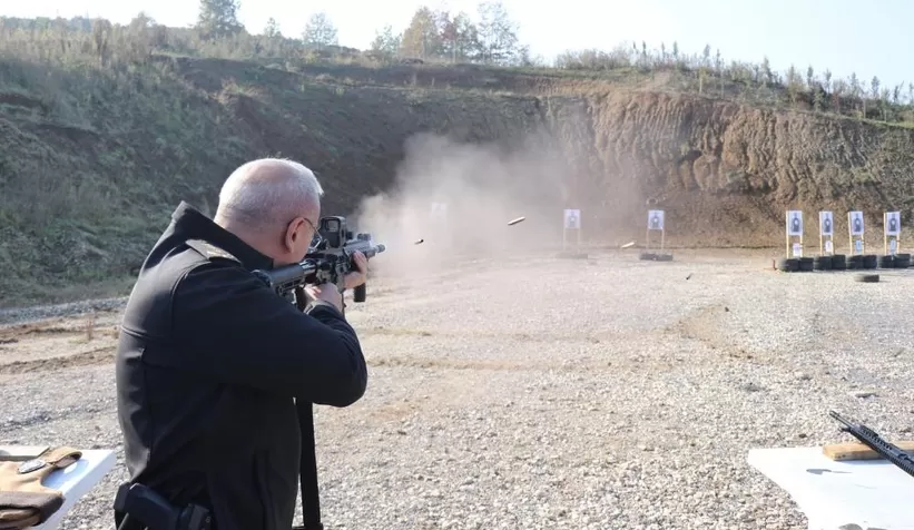 Emniyet yeni atış poligonu basına tanıttı