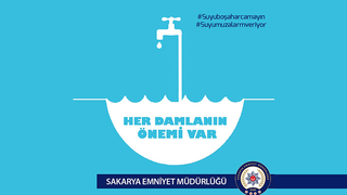 Emniyetten tasarruflu su kullanımı çalışması