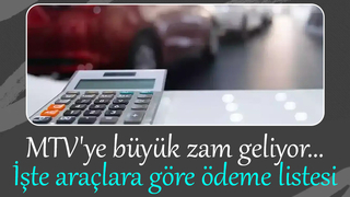 En düşük MTV ücreti belli oldu