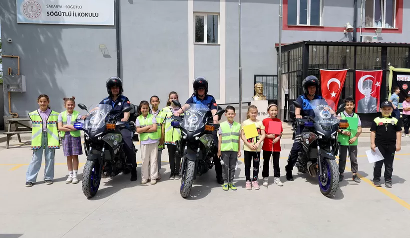 En renkli trafik etkinliği Büyükşehir’den