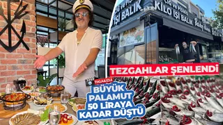 En taze ve ucuz palamut Balıkçı Hüseyin'de