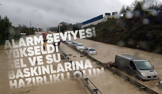 En yüksek seviyede alarm