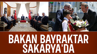Enerji ve Tabii Kaynaklar Bakanı Bayraktar Sakarya'da