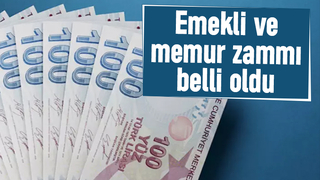 Enflasyon açıklandı: Emekli ve memur zammı belli oldu