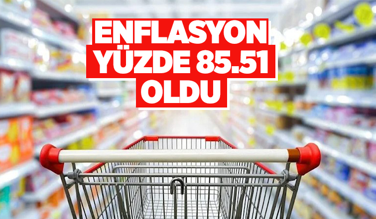 Enflasyon rakamları açıklandı