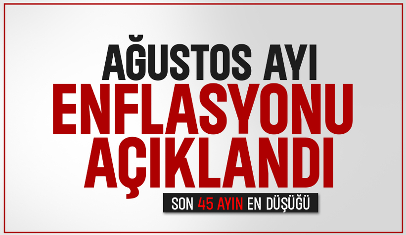 Enflasyon rakamları açıklandı