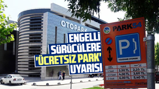 Engellilere park uyarısı!