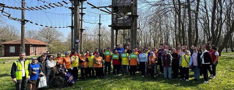 Engelsiz Hobi Atölyeleri öğrencileri Macerapark’ta doğayla buluştu