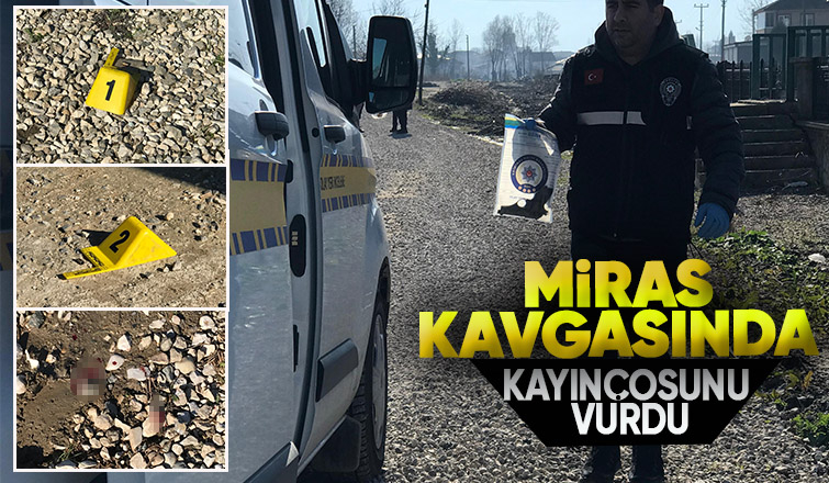 Enişte kayınço kavgası kanlı bitti