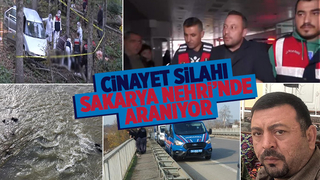 Erdal Sakız cinayetinde silah Sakarya Nehri’nde arandı