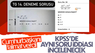 Erdoğan'dan 2022 KPSS sorularıyla ilgili inceleme talimatı