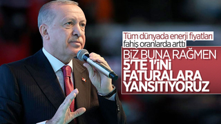 Erdoğan: Küresel düzeyde artan enerji fiyatlarından vatandaşlarımızı koruyoruz