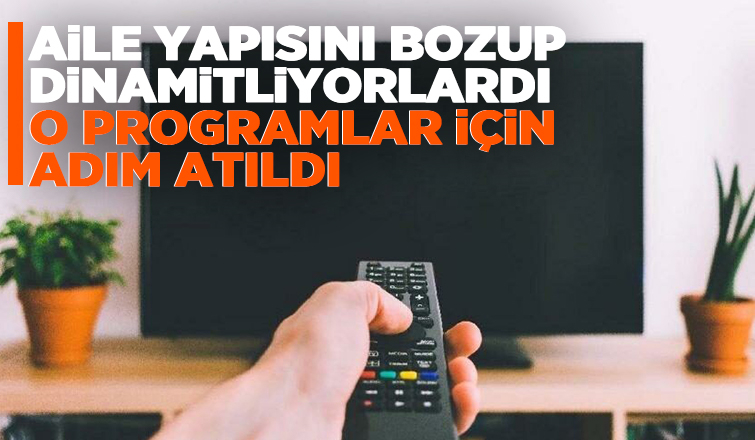 Erdoğan’dan TV programları için genelge