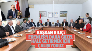 Erenler Belediye Başkanı Kılıç'tan dernek, esnaf ve aile ziyaretleri