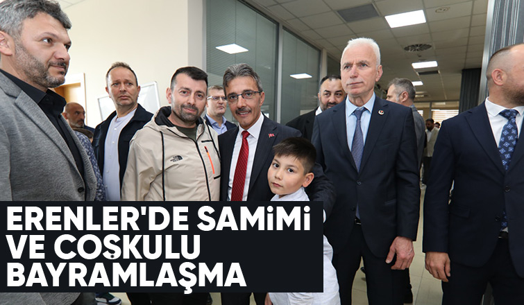 Erenler Belediyesi'nde bayramlaşma programı