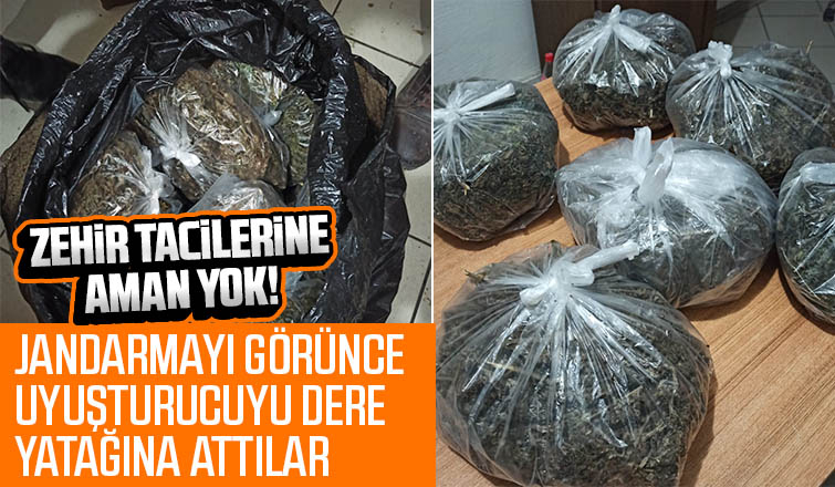 Erenler'de 3 kilo esrar ele geçirildi