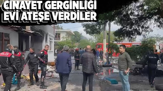 Erenler'de cinayet sonrası gerginlik, ev ateşe verildi