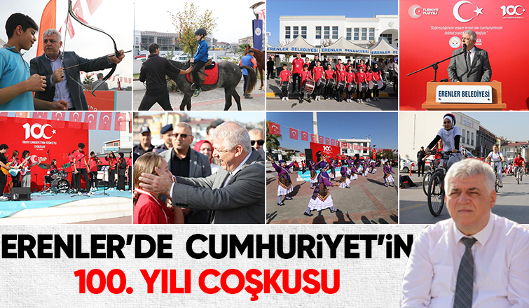 Erenler'de Cumhuriyet'in 100. yılı yarış ve etkinliklerle kutlandı