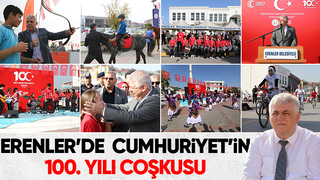 Erenler'de Cumhuriyet'in 100. yılı yarış ve etkinliklerle kutlandı